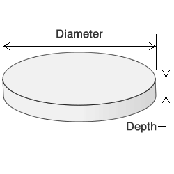 concrete round slab